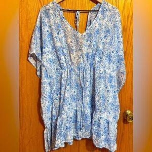 Time & Tru swim cover up women’s‎ sz large